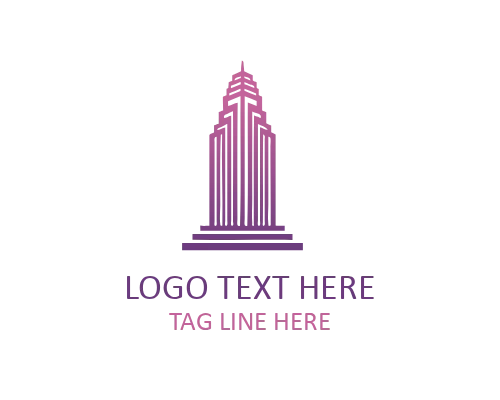 Commercial Office Real Estate Logo for Corporate Properties and Business Developers