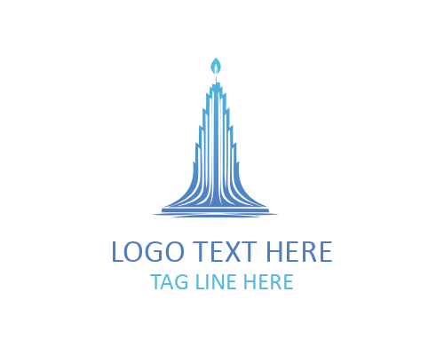 Commercial Real Estate Logo for Offices, Retail, and Business Properties