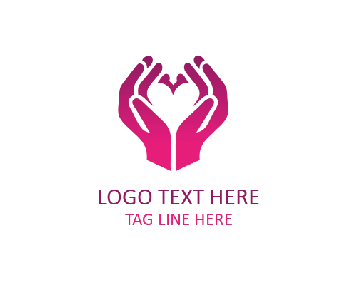 Compassionate Support Caregiver Logo for Home and Elder Care