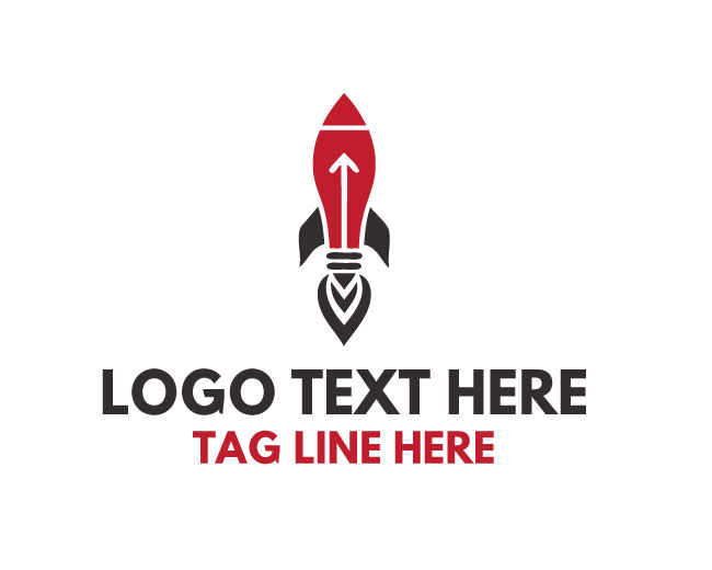 Concept Launch Rocket Logo