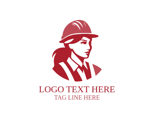 Construction Repair Services Labour Logo