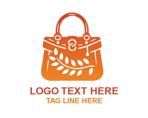 Contemporary Purse Icon Logo