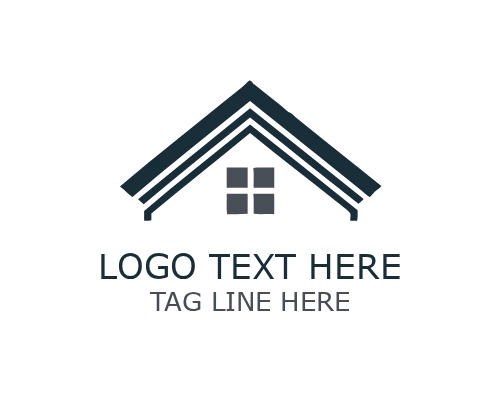  Contemporary Roof Shape Logo