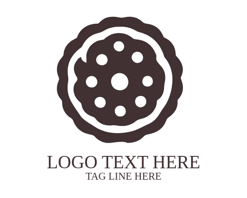 Cookie Bakery Cafe Logo for Coffee Shops and Dessert Branding