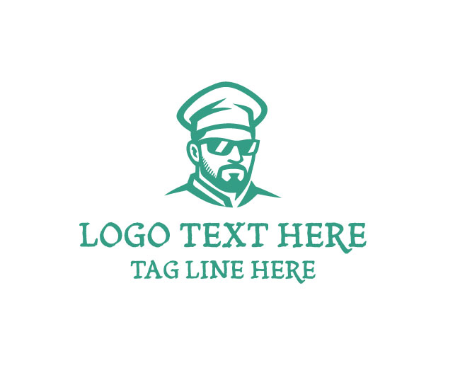  Cool Chef Food Design Logo