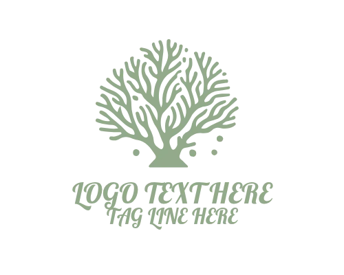 Coral Reef Icon Logo