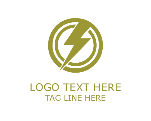 Core Lightning Power Logo for Electric and Modern Branding