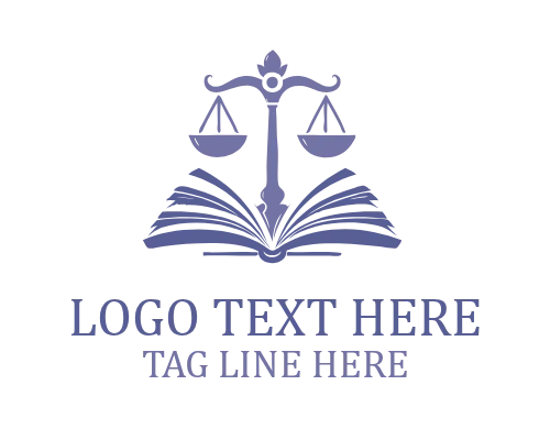 Corporate book Legal Logo