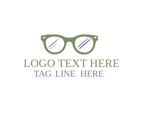 Corporate Eyeglass Man Logo Design
