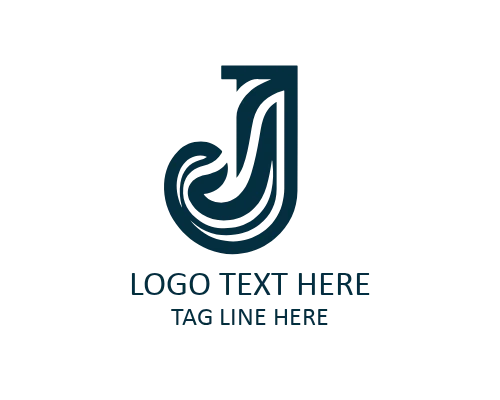 Corporate Gradient Letter J Logo for Professional Identity