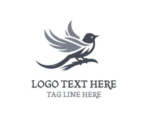 Corporate Growth Bird Logo