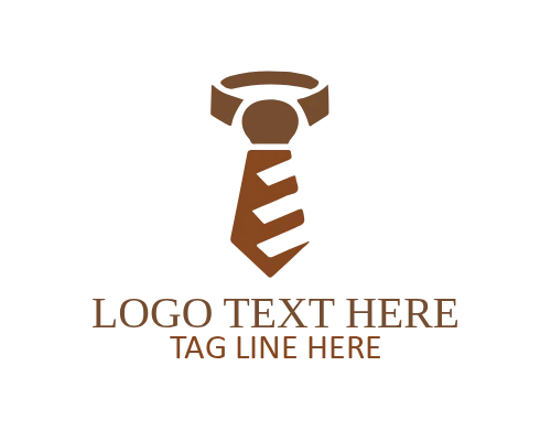 Corporate Growth Tie Wings Logo