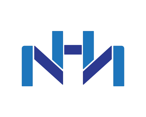 Corporate Letter N and Letter H Logo