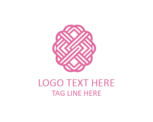Cotton Textile Logo for Soft and Natural Fabric Brands