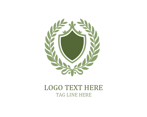 Courtly Royal Shield Logo