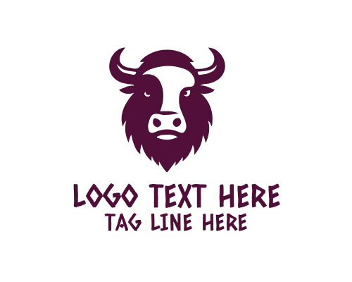 Cow Logo for Farm and Dairy Branding