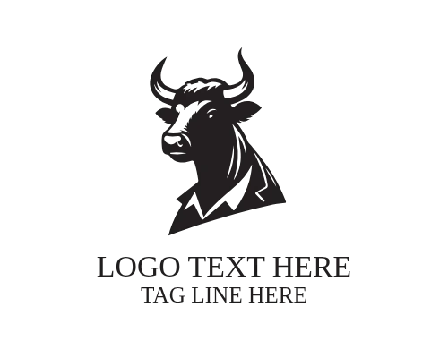 Cowboy Farmer Horse Ranch Logo