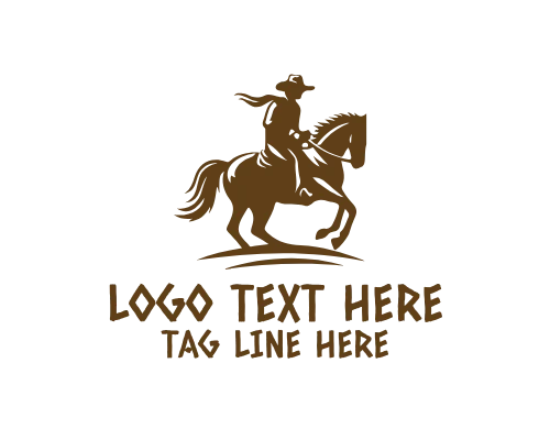 Cowboy Horse Open Range Logo