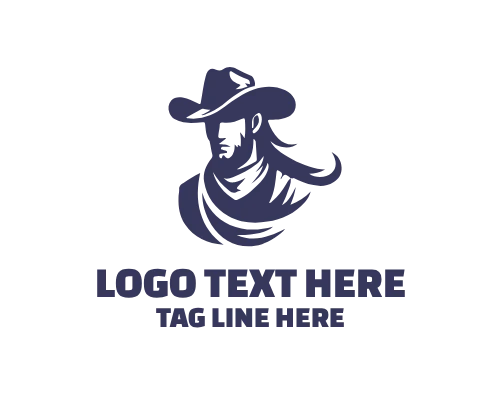 Cowboy Horse Ranch Classic Logo