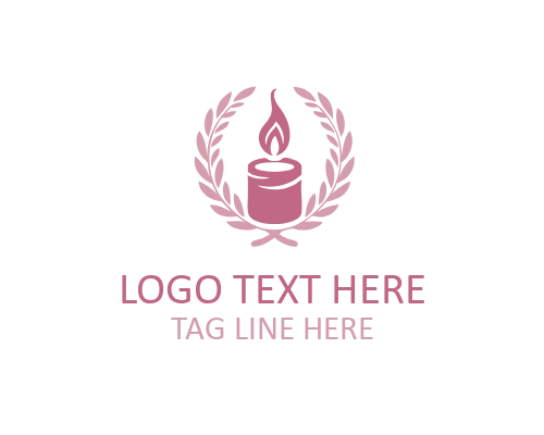 Cozy Home Candle Logo
