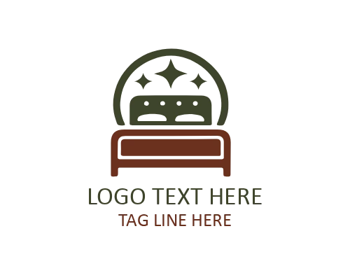Cozy Modern Bed Logo for Contemporary Furniture Brands