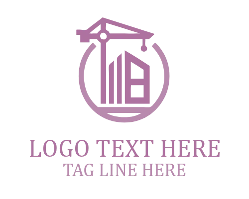 Crane Tower Construction Logo