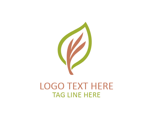 Creative Abstract Leaf Logo for Modern Brands, Digital Projects, and Unique Identity