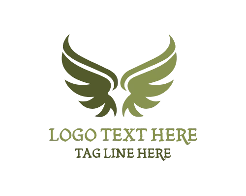 Creative Abstract Wings Logo