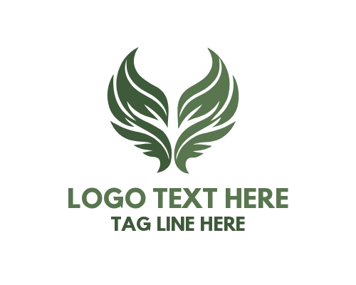 Creative Agency Wings Logo