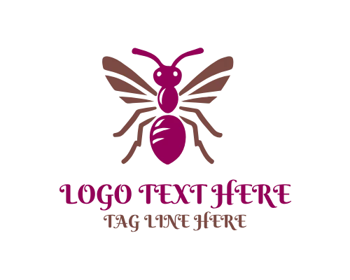 Creative Ant Symbol Logo