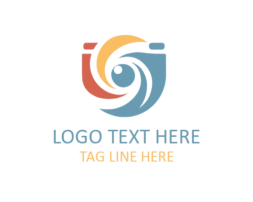 Creative Badge Camera Logo