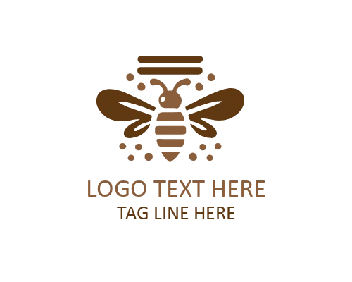 Creative Bee Logo for Innovative Brands