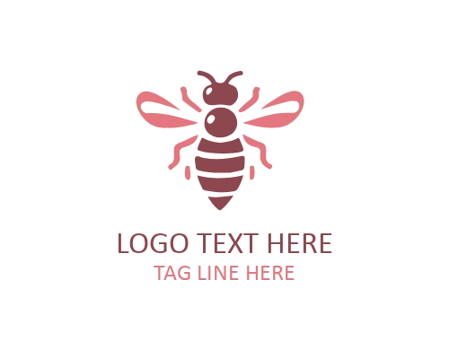 Creative Bee Mark Logo Design