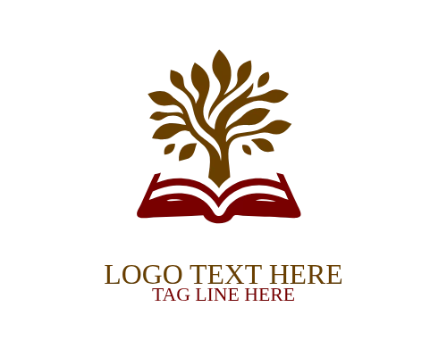 Creative Book Tree Logo