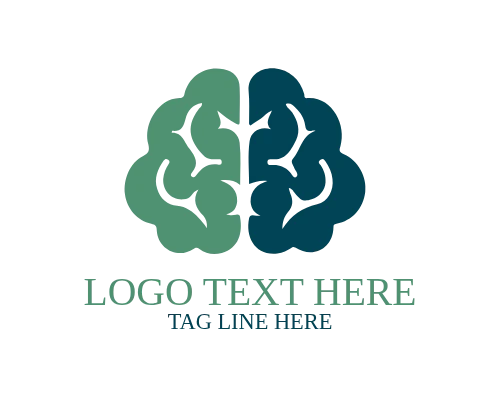 Creative Brain Logo for Innovation and Ideas