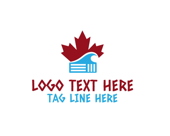  Creative Canadian Shipping Logo