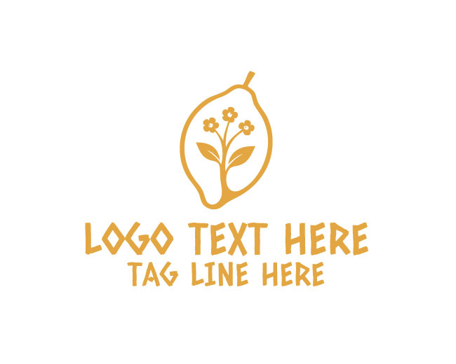 Creative Citrus Harvest Logo