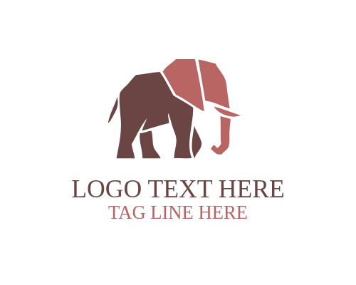  Creative Cut Paper Animal Logo