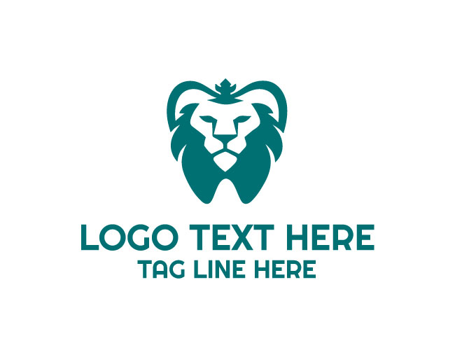 Creative Dental Lion Logo