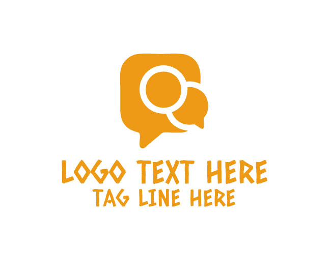 Creative Dialogue Bubble Logo
