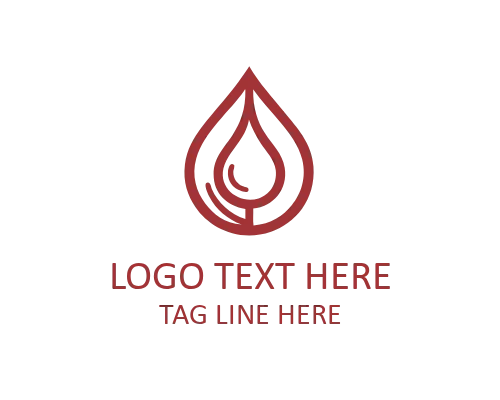 Creative Energy Drop Logo