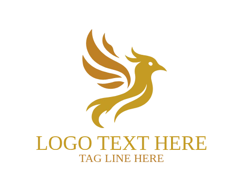 Creative Flame Bird Logo for Digital Brands and Artistic Identity