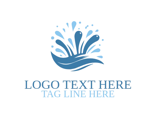  Creative Fluid Motion Splash Logo for Unique Brands