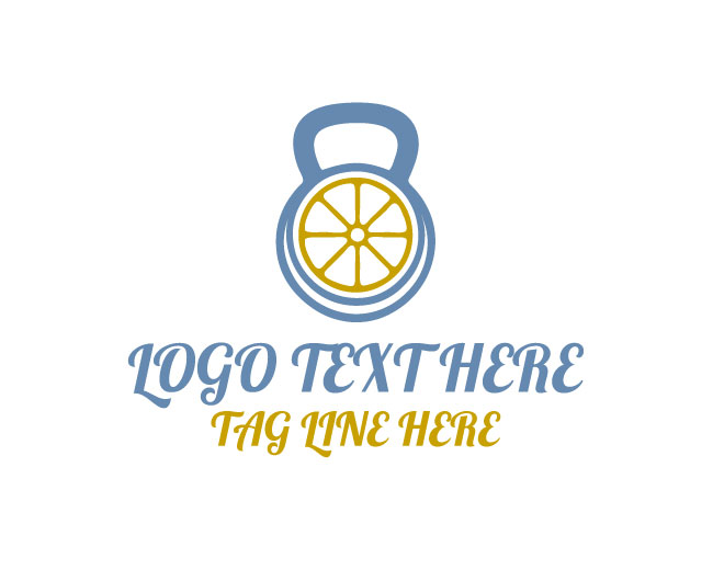  Creative Lemon Workout Logo