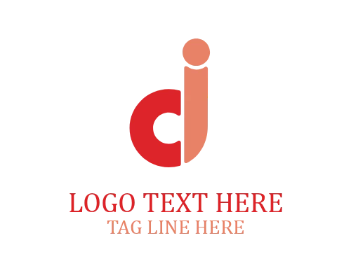 Creative Letter J and Letter I Logo