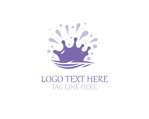 Creative Liquid Splash Logo for Unique Brand Identities