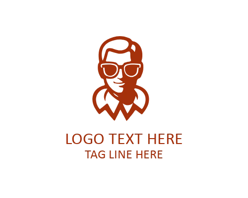 Creative Man Avatar Logo