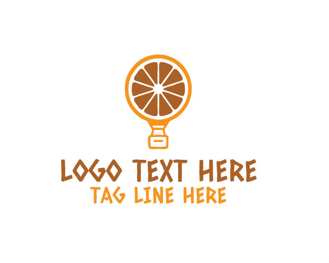  Creative Orange Festival Logo