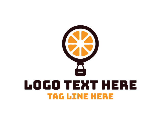 Creative Orange Party Logo
