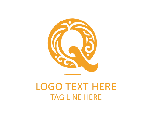 Creative Outline Letter Q Logo for Professional Branding